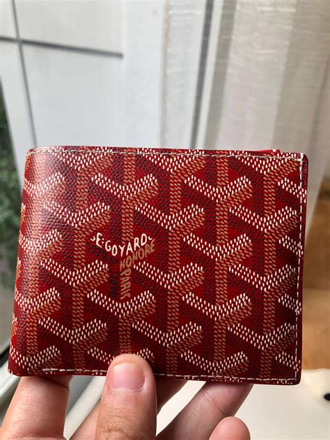 e goyard mens wallet|Goyard men's wallet price 2022.